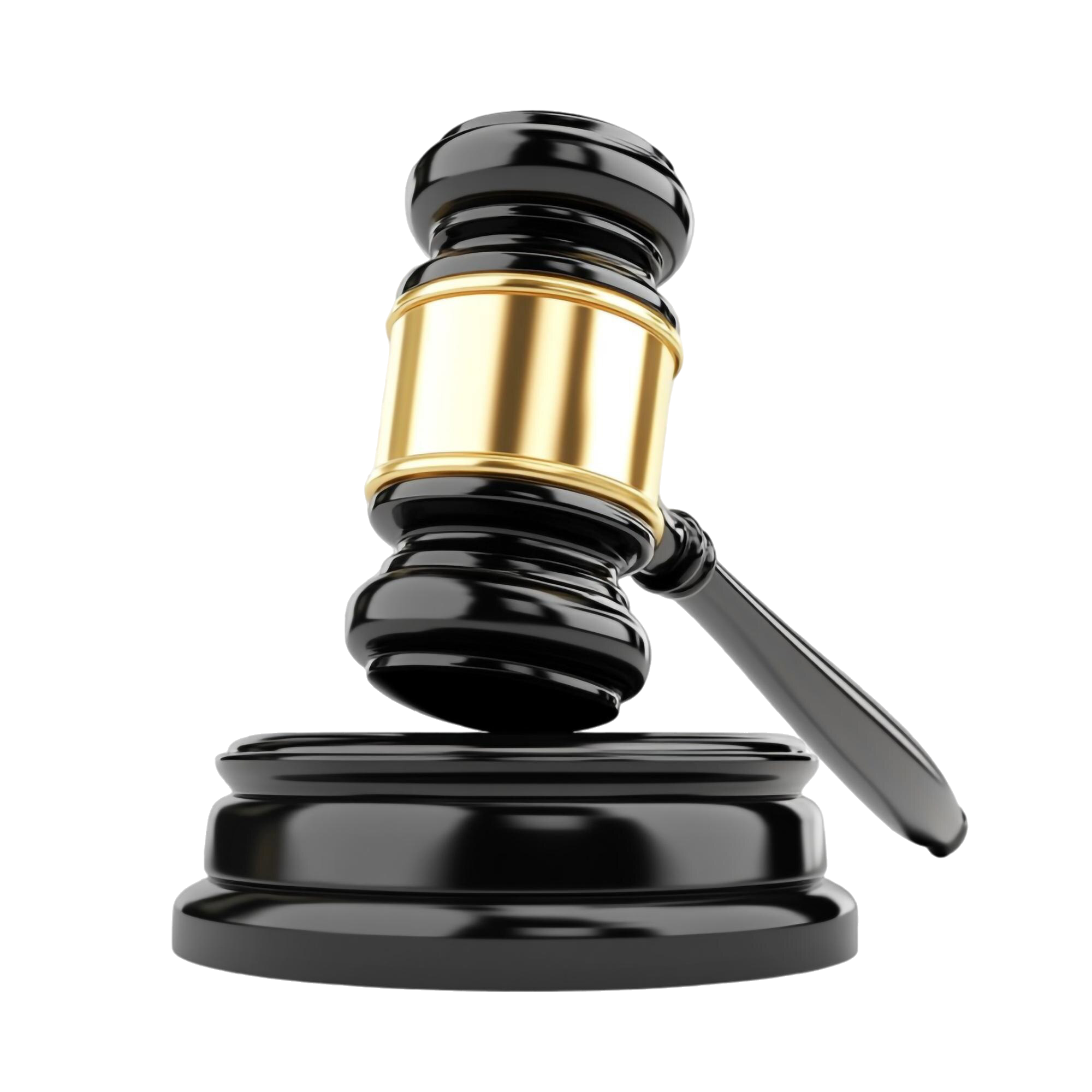 Black and Gold Gavel